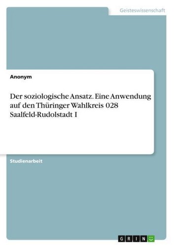 Der soziologische ansatz - soziologische, eine