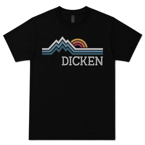 Dicken retro logo - retro,