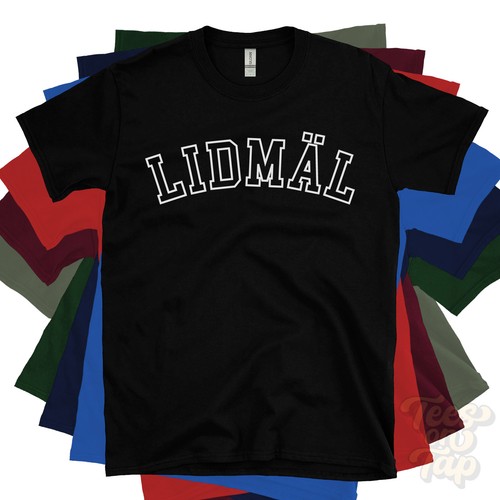 Lidmäl shirt retro - retro, varsity
