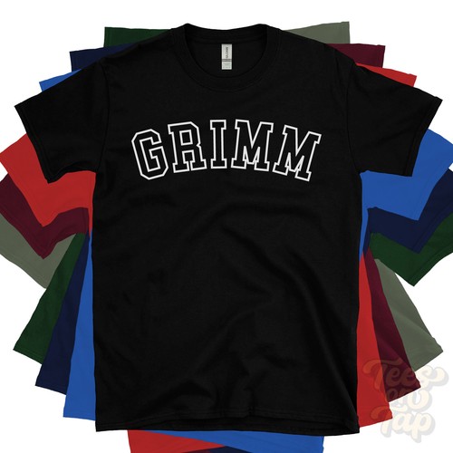 Grimm shirt retro varsity - t-shirt,