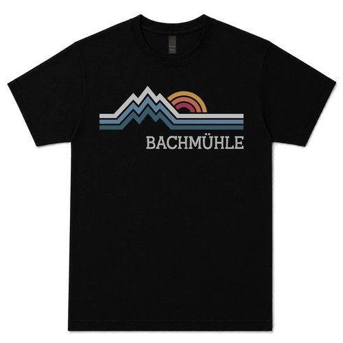 Bachmühle retro logo - bachmÜhle,