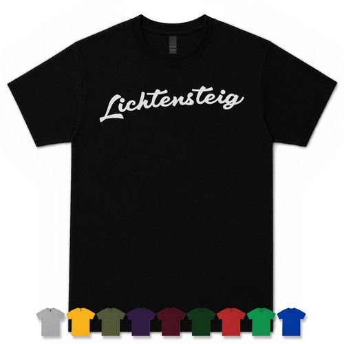 Lichtensteig retro script - lichtensteig,