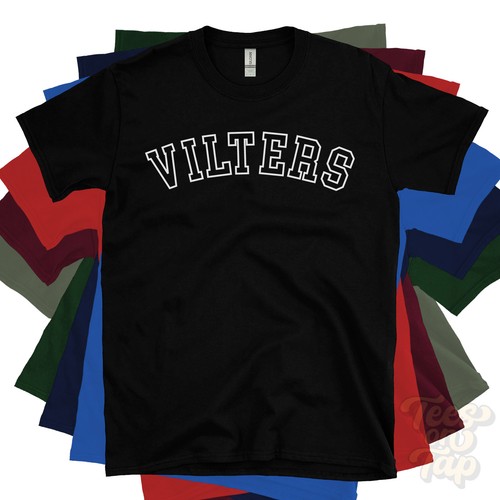 Vilters shirt retro varsity - t-shirt,