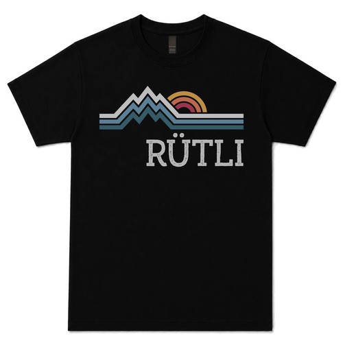 Rütli retro logo shirt - logo, t-shirt